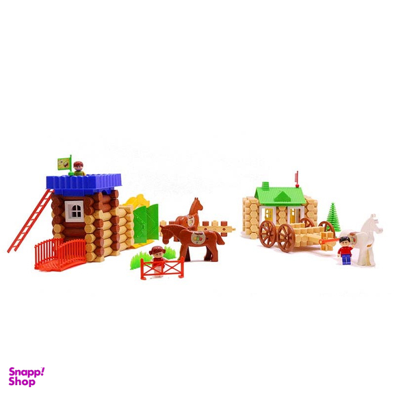 بازی ساختنی تک توی (Tak Toy) مدل خانه جنگلی بسته 92 تکه