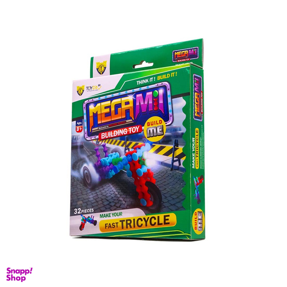 اسباب بازی مگامیل مدل سه چرخه توی سیتی (Toy City)