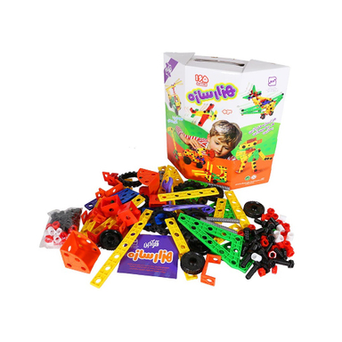 اسباب بازی هزار سازه 165 قطعه فکر آذین