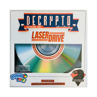 بازی فکری مزدیسنا مدل توسعه بازی رمز شکن (ِDecrypto: Expansion Laser Drive)