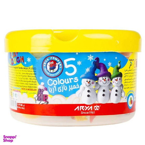 خمیر بازی 5 رنگ آریا (Ariya)