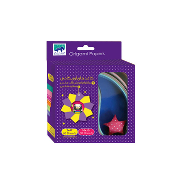 کاردستی کاغذ اوریگامی 10*10 و نواری + آموزش قاب عکس اوریمان (Oriman)