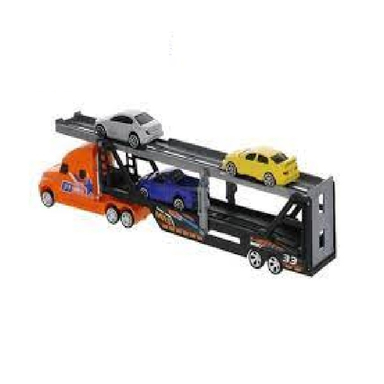 اسباب بازی موتورمکس (Motormax) مدل کامیون حمل ماشین و موتور کد 76540
