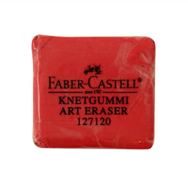 پاک کن خمیری هنری فابرکستل (Faber-Castell) رنگ قرمز