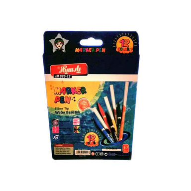 ماژیک 12 رنگ پارسی کار (ParsiKar)