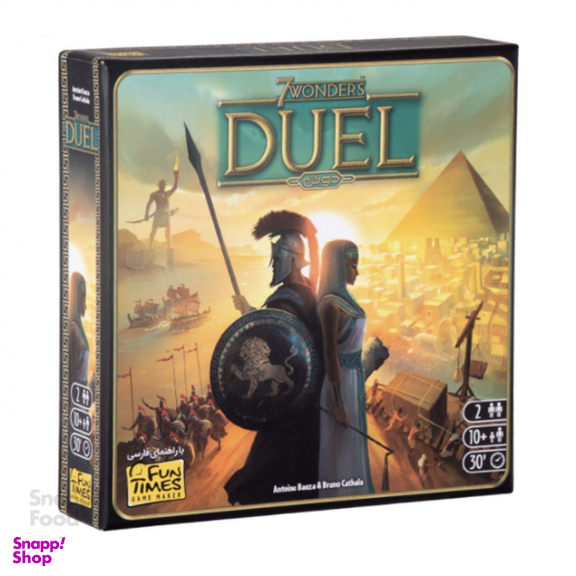 بازی فکری فان تایمز مدل عجایب هفتگانه دویل 7Wonders duel