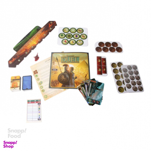 بازی فکری فان تایمز مدل عجایب هفتگانه دویل 7Wonders duel
