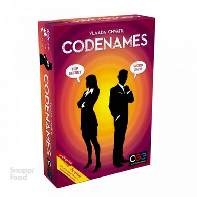 بازی فکری سی جی ای مدل کد نیمز کلمات (Codenames Words)