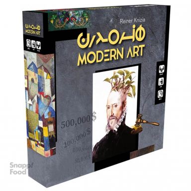 بازی رومیزی سرزمین ذهن های زیبا مدل هنر مدرن (Modern Art)