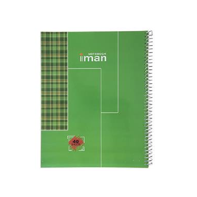 دفتر 40 برگ ایمان (Iman) جلد گلاسه
