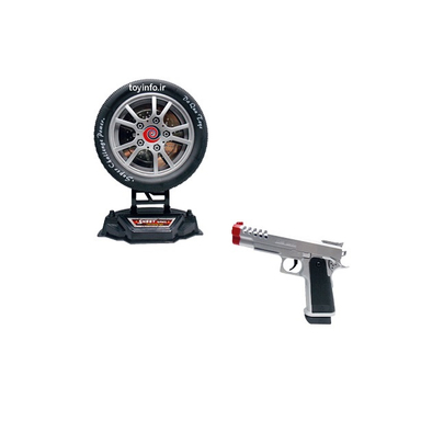 تفنگ توی تویز (toy toys) مدل سیبل دار لیزری