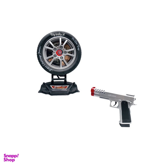 تفنگ توی تویز (toy toys) مدل سیبل دار لیزری