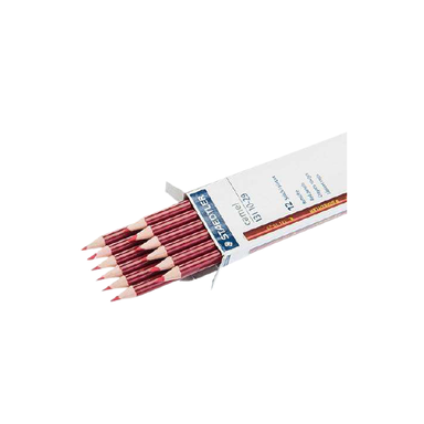 مداد استدلر (Staedtler) کمل رنگ قرمز بسته 12 عددی