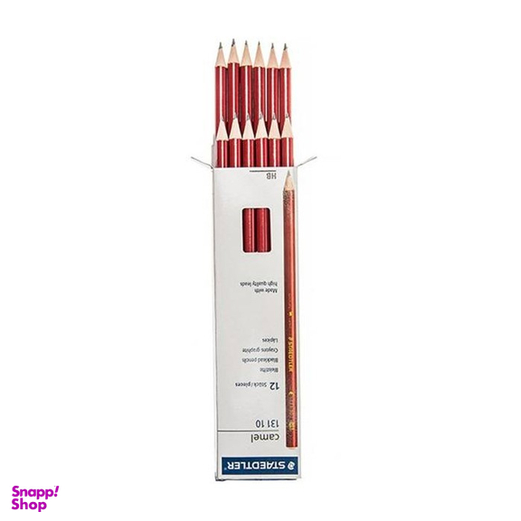 مداد استدلر (Staedtler) کمل رنگ مشکی بسته 12 عددی