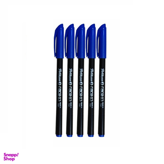 خودکار پلیکان (Pelikan) سری 0.7 مدل ریس بسته 5 عددی آبی
