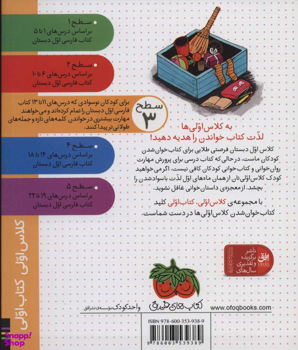 کلاس اولی کتاب اولی سطح 3/ آفرین به خودمان