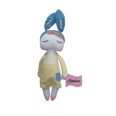 عروسک آنجل مدل 44 سانتی متر لباس جیب دار رنگ زرد