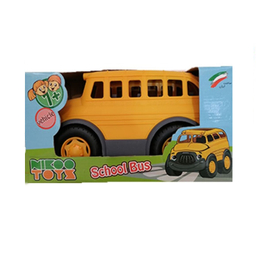 ماشین بازی نیکو تویز طرح اتوبوس مدرسه کد Bus-14