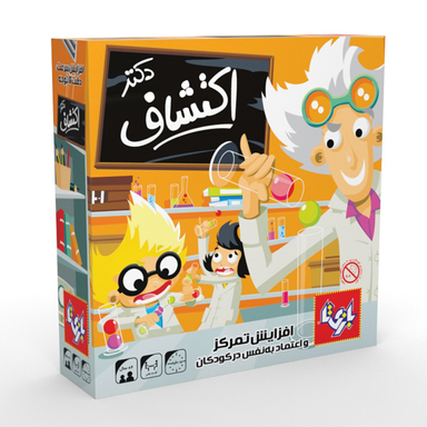 بازی فکری بازیتا (Bazita) مدل دکتر اکتشاف 4 نفره