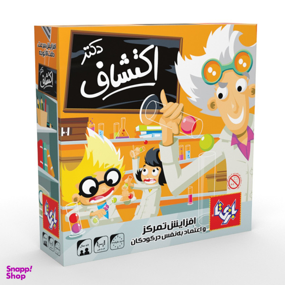 بازی فکری بازیتا (Bazita) مدل دکتر اکتشاف 4 نفره