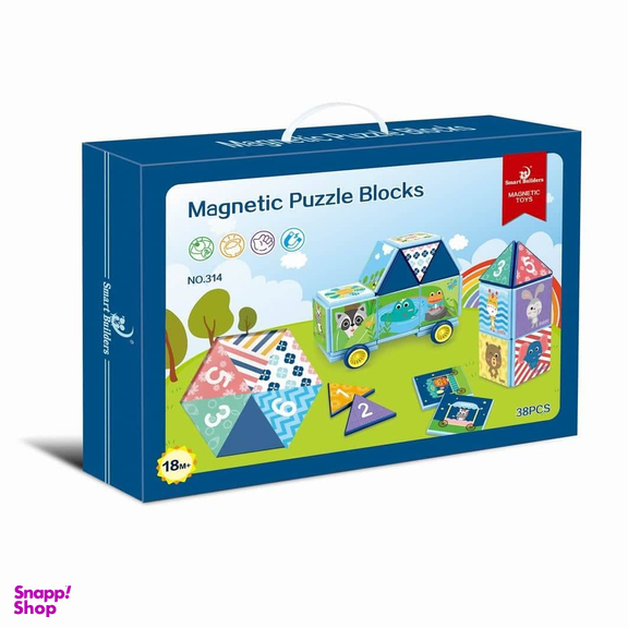 بلوک مگنتی تینی تویز (Tiny toys) مدل 314