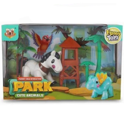 ست مفصلی پارک تینی تویز (Tiny toys) مدل 142