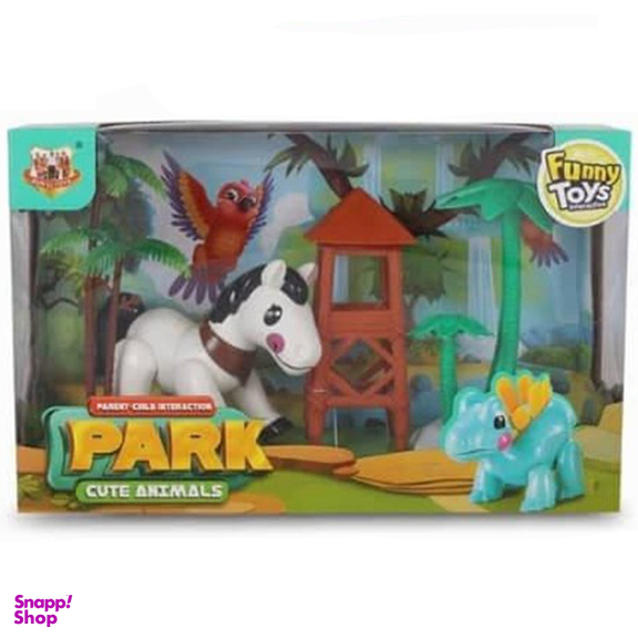ست مفصلی پارک تینی تویز (Tiny toys) مدل 142