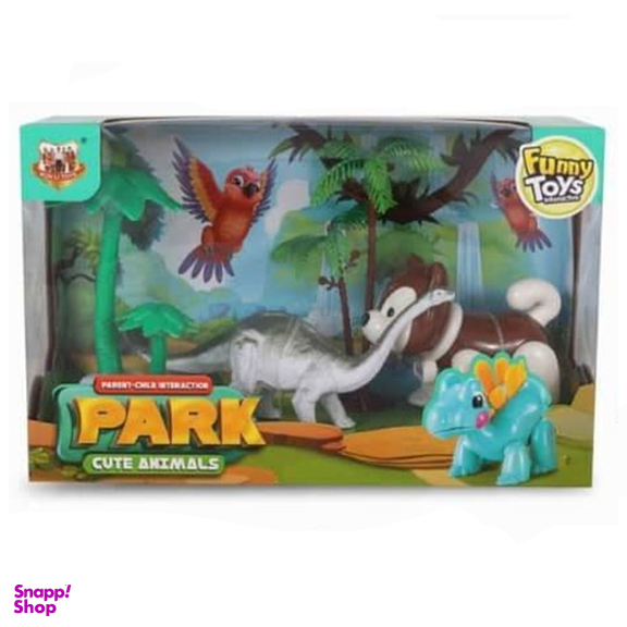 ست مفصلی پارک تینی تویز (Tiny toys) مدل 144