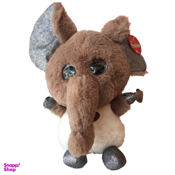 عروسک فیل چشم تیله ای ارتفاع 30 سانتی متر