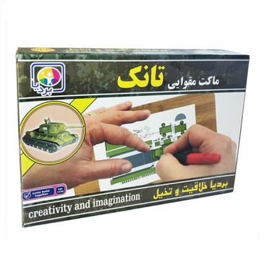 ماکت مقوایی بردیا (Bardya) طرح تانک