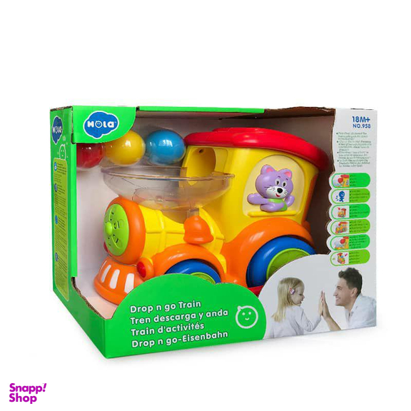 قطار توپ انداز هولی تویز (Huile Toys) مدل 958