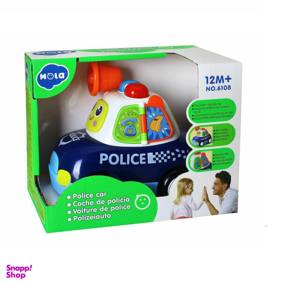 ماشین پلیس هولی تویز (Huile Toys) مدل 6108
