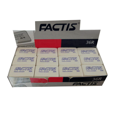 پاک کن فکتیس (Factis) مدل 36R بسته 36 عددی