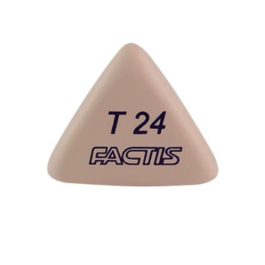 پاک کن مثلثی فکتیس (Factis) مدل T 24 رنگ سفید