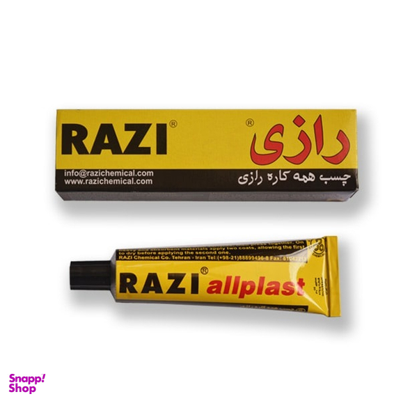 چسب مایع رازی بی رنگ حجم 30 میلی متر