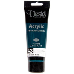 رنگ اکریلیک وستا (Vesta) شماره 43 رنگ سبز ویریدین