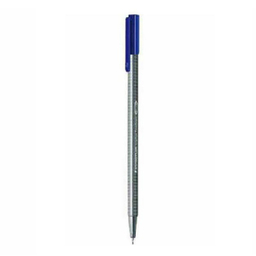 روان نویس استدلر (Staedtler) مدل نوک نمدی Triplus شماره 3 رنگ آبی