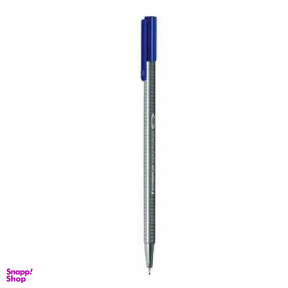 روان نویس استدلر (Staedtler) مدل نوک نمدی Triplus شماره 3 رنگ آبی
