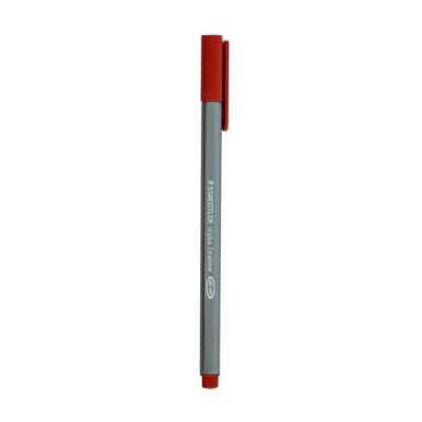 روان نویس نوک نمدی استدلر (Staedtler) مدل Triplus شماره 2 رنگ قرمز
