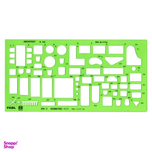 شابلون مبلمان نقشه کشی فابل (Fabl) مدل 1.50