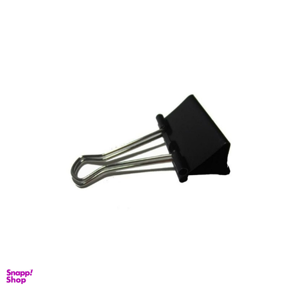 گیره دوبل رنگ مشکی سایز 25 میلی متر