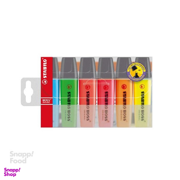 ماژیک علامت زن استابیلو (Stabilo) مدل Boss Original ست 6 تایی
