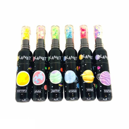 ماژیک علامت طرح کهکشان چند رنگ بسته 6 عددی