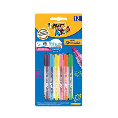 ماژیک مینی بیک (Bic) مدل کید کالر 12 رنگ