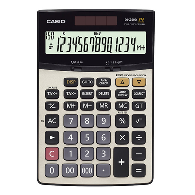 ماشین حساب رومیزی کاسیو مدل DJ-240D