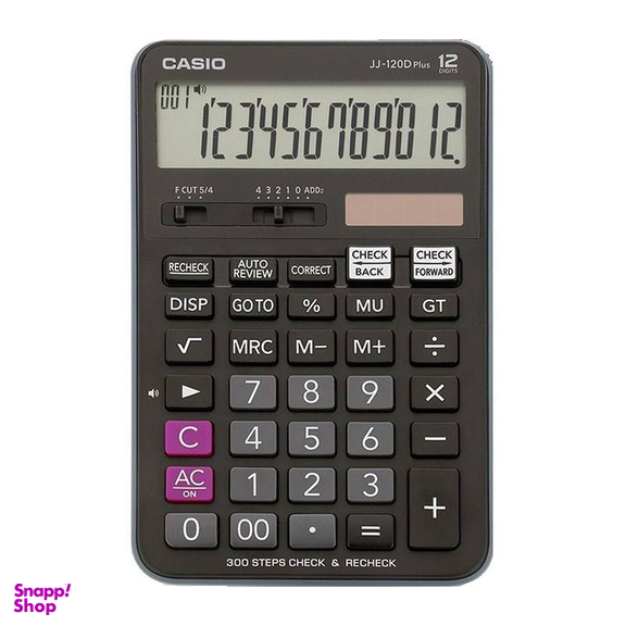 ماشین حساب رومیزی کاسیو (Casio) مدل JJ-120D-plus