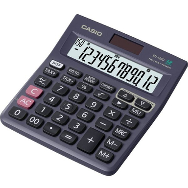 ماشین حساب رومیزی کاسیو (Casio) مدل MJ-120D
