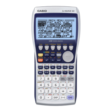 ماشین حساب علمی کاسیو (Casio) مدل FX-9860 GII-SD با قابلیت رسم نمودار