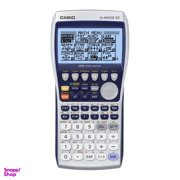ماشین حساب علمی کاسیو (Casio) مدل FX-9860 GII-SD با قابلیت رسم نمودار