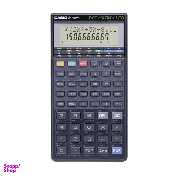 ماشین حساب علمی برنامه پذیر کاسیو (Casio) مدل fx-4500PA